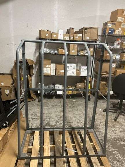 Little Giant 48"x24"x60" Stand Alone Vertical Bar Rack - BR-2448-60 - MSRP $527.05