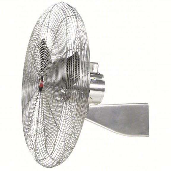 Dayton 30" Blade Dia 8,800 cfm 115/230V AC Industrial SS Washdown Fan - 70832 - MSRP $1,628.10