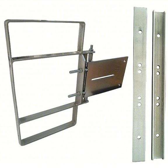 (2) Condor Steel Single-Door Metal For 25" to 27-1/2" Opening Wd - 31TT61 - MSRP 2 @ $284.03 ea
