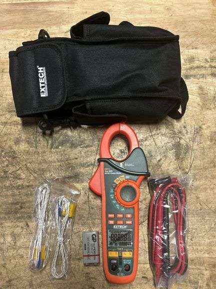 Extech 400A Max AC Current CAT III 600V Digital Clamp Meter - EX613 - MSRP $196.37