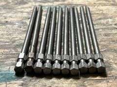 Apex 1/4" Hex Power Drive x 1/64" Insert Bit PK10 - 320-000X - MSRP $56.50