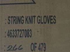 (300) Condor Large 9-1/2" Glove Lg  Knit Cuff Acrylic Glove Liners - 26W518A - MSRP $1,185.00
