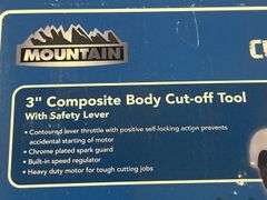 Mountain 3" Composite Body Cut-off Tool with Safety Lever - MTN7326 - MSRP $33.00