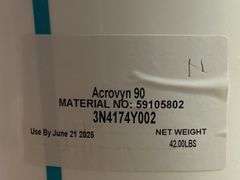 Acrovyn 5 gal Heavy-Duty Water Based Mastic Adhesive - 59105802 - MSRP $124.75