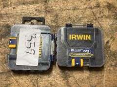 (2) Irwin #2 x 1" Drywall Bit Tips PK20 - IWAF31PR220 - MSRP 2 @ $19.35 each