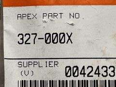 Apex 1/4" Hex Power Drive x 1/64" Insert Bit PK10 - 320-000X - MSRP $56.50