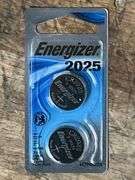 (10) Energizer 155mAh 3V 2025 Lithium Coin Cell Battery PK10 - 45EJ82 - MSRP 10 @ $76.60 each