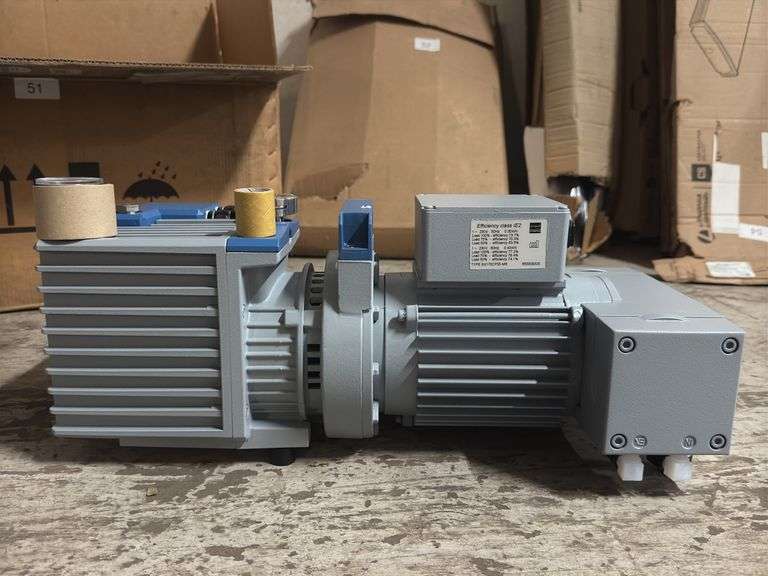 Elnor Motors IE2 73.7 230V 50/60Hz 4 Poles Combination Vacuum Pump
