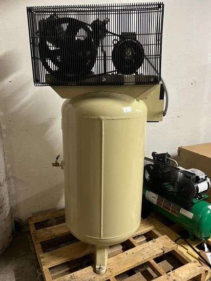 Ingersoll Rand 5 hp, 2 Stage 80 gal, 14.3 cfm, 175 psi, 240V AC 3-Phse Electric Air Compressor