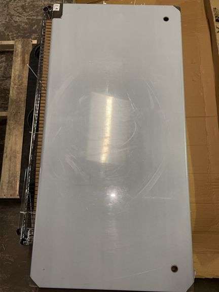 Stationary 60" OAW x 30" OAD 600 lb Adjustable Height Stainless Steel Workstation