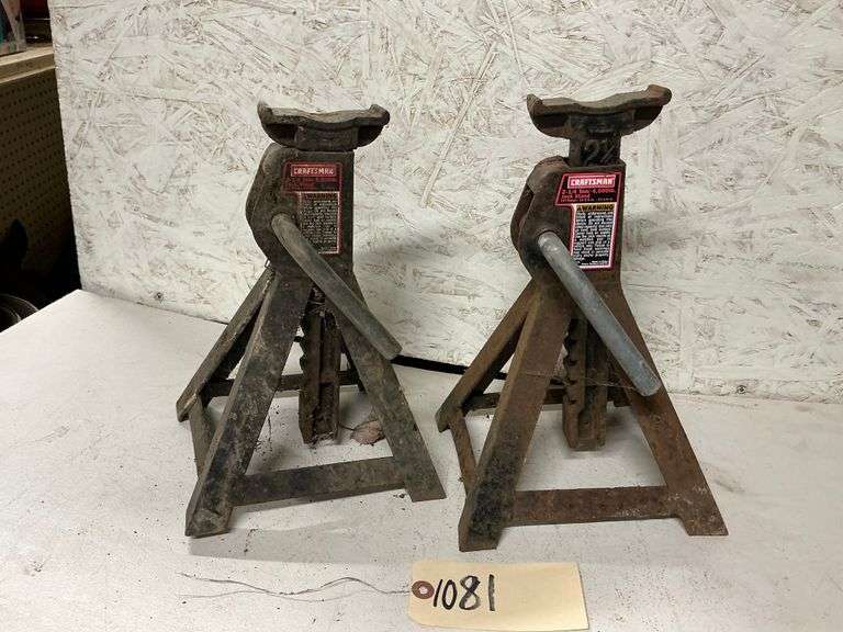 Craftsman Jack Stands - Duck Soup Auctions