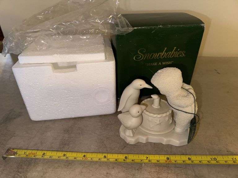 Department 56 Snowbabies "Nutcracker Sugar Plum Fairy" Porcelain Figurine - 4.75" Holiday Collectible