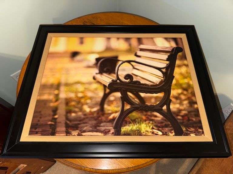 Framed wall decor • 29x23 • Upstairs