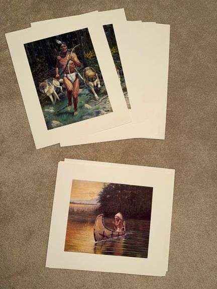 Multiple Indian prints • Upstairs