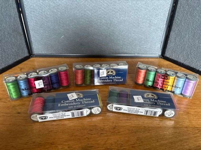 Thread On Sampler (5) DMC Sampler Packs of Thread • Bottom garage • ( Click for More ...