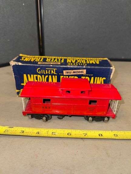 American flyer trains caboose • Garage