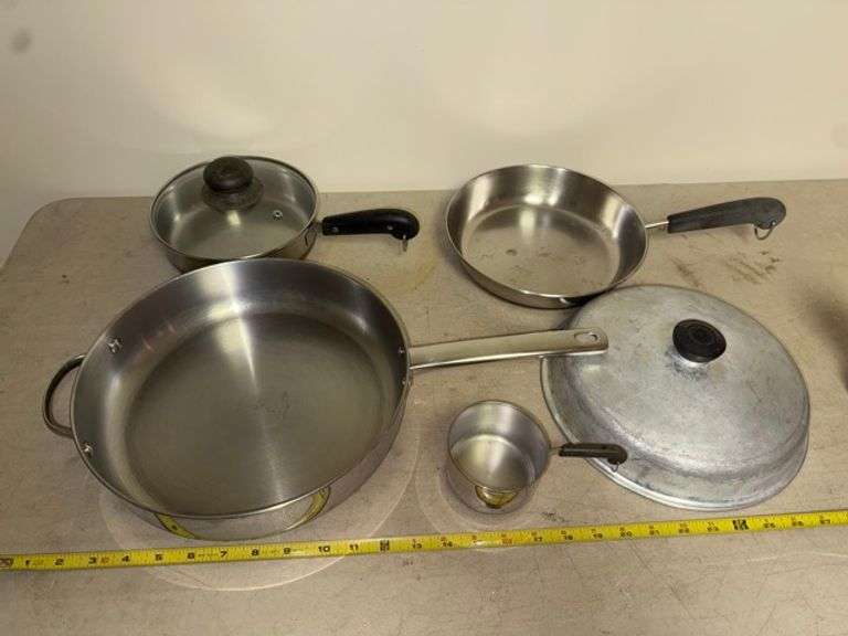 Revere and other Pots and pans • Ground level basement