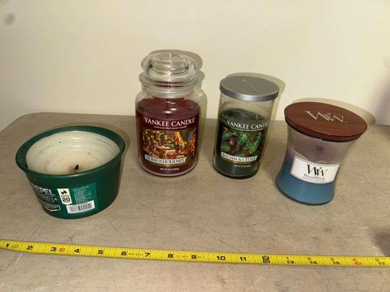 Burned candles • Ground level basement