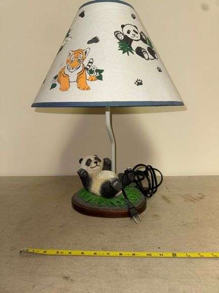 Panda lamp • 20” • Ground level basement