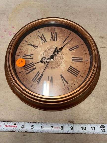 Clock • 12” • Basement - Duck Soup Auctions