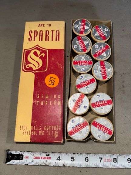 Sparta sewing thread • Basement