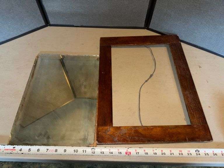 Beveled mirror needs reframed • Bedroom 1 •  ( Click for More Photos )