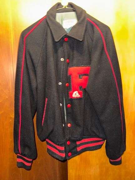 Varsity jacket • Size:large • Living room