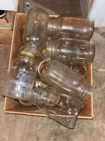 Quart jars • Basement