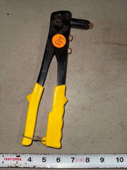 Pop rivet gun • Basement