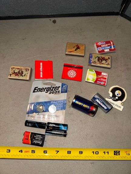 Batteries and matches • Kitchen
