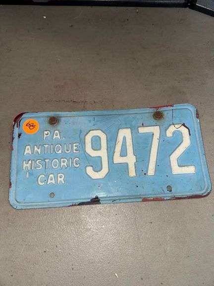 Antique pennsylvania plate • Basement