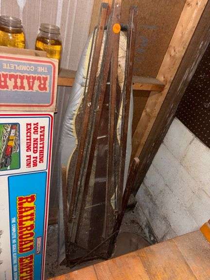 Wooden Ironing board • Basement