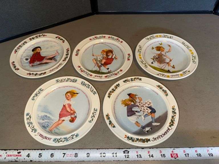 Newell pottery co. Plates • Bedroom 1