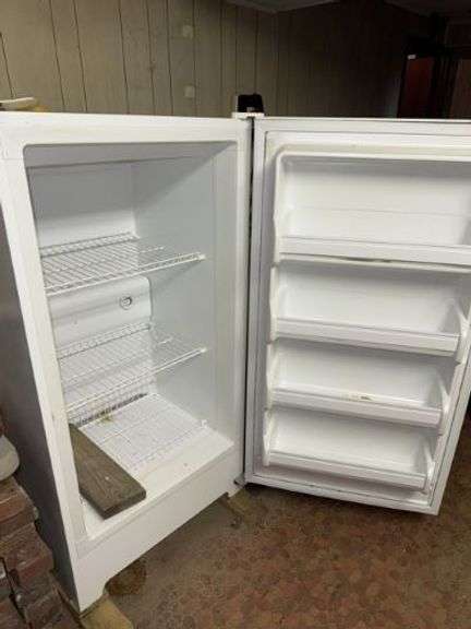 Frigidaire upright freezer.  Working condition  • Basement •  ( Click for More Photos )