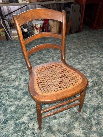 Cane Seat Chair • Living room