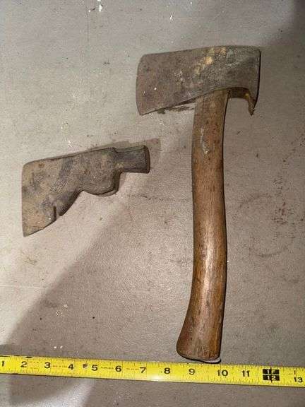 Hatchet and hatchet head • Basement