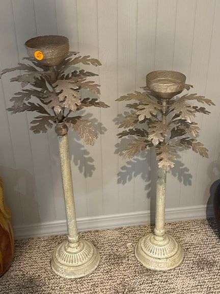 Candle holders • 25” 22” • Basement