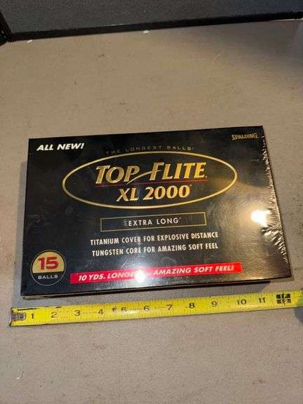Top flight xl2000 golf balls • Factory Sealed • Basement