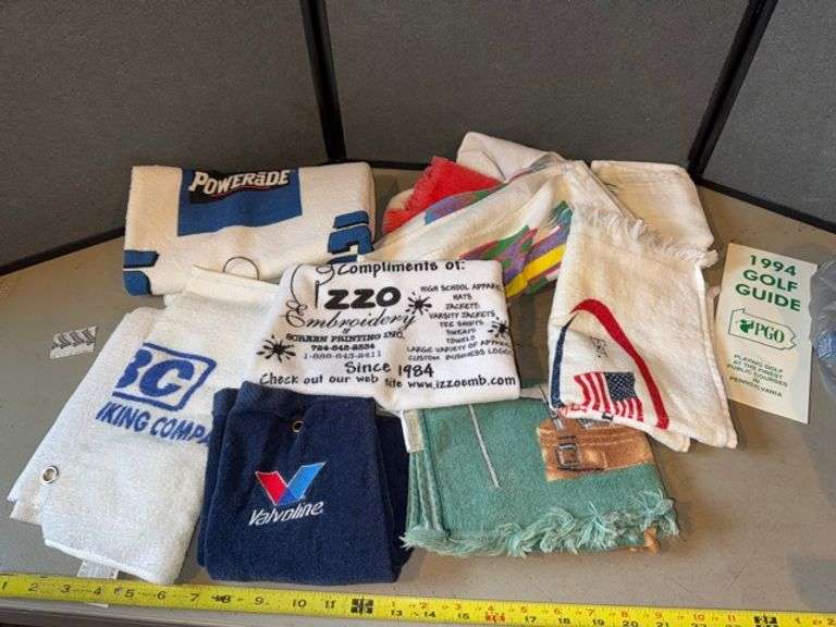 Golf towels • Basement