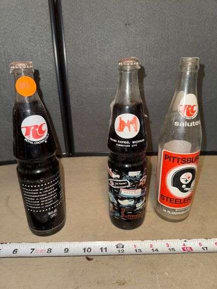 Vintage rc cola bottles • Bedroom 3