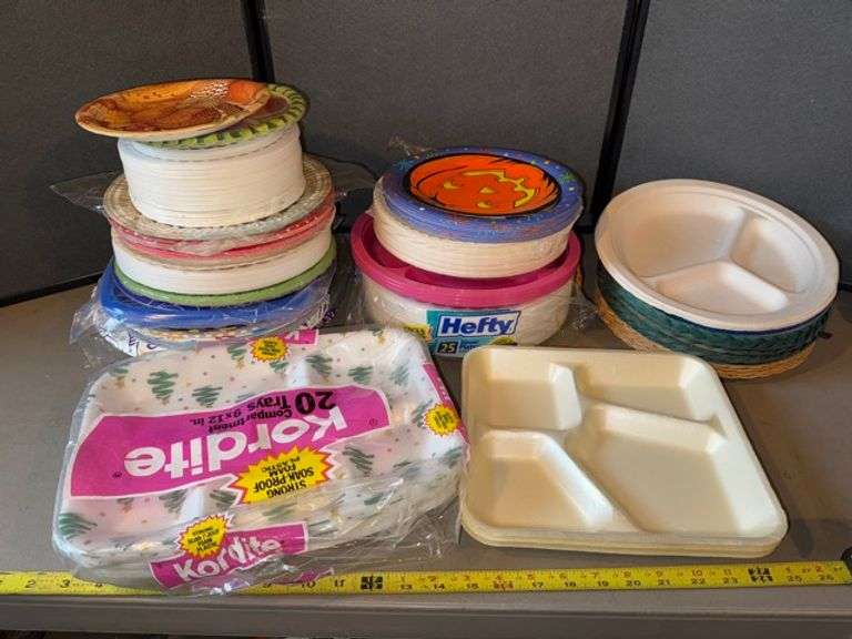 Disposable plates • Basement