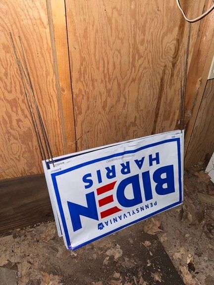 Biden signs • Garage