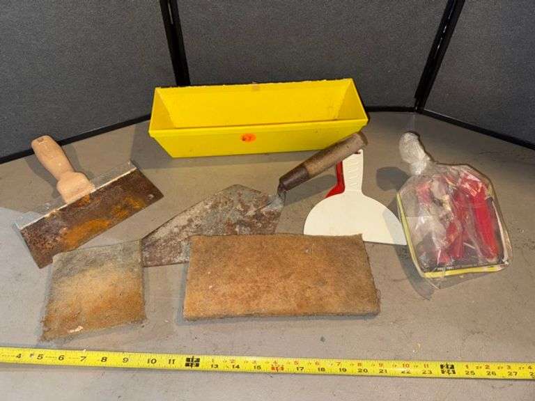 Drywall and masonry tools • Basement