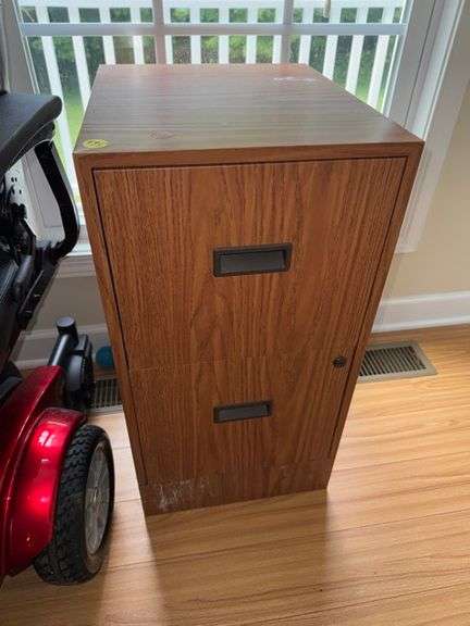 Filing cabinet • Upstairs