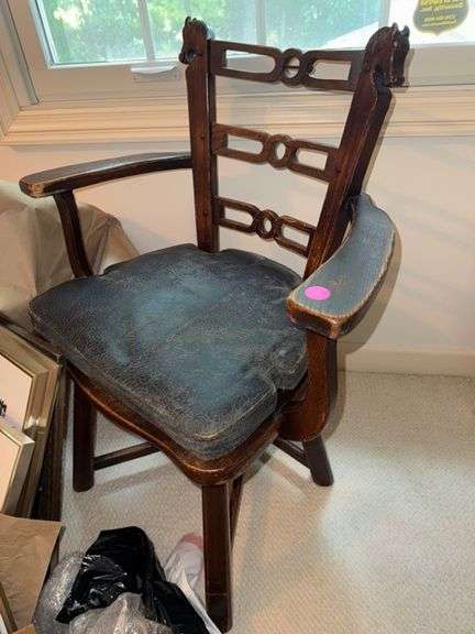 Horse themed chair • Upstairs