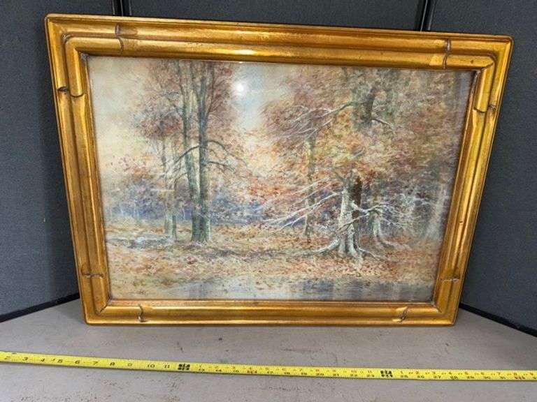 Framed wall decor • 25x19 • Sun room