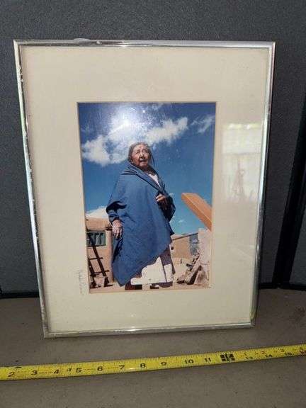 Signed photograph • 11.5x14.5 • Garage