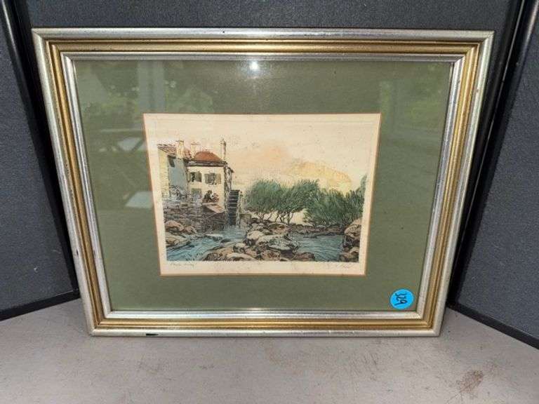 Wall decor signed paul avery • 15.5x12.5 • Sun room