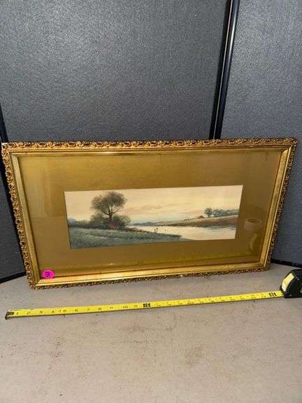 Framed wall decor • 24x14 • Basement