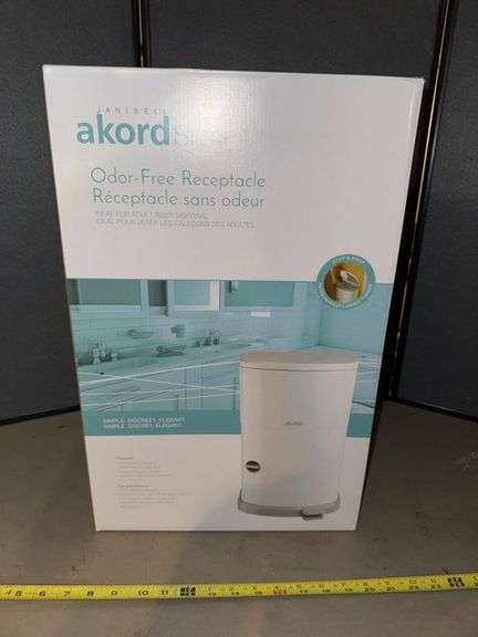Odor free receptacle • New in Box • Basement